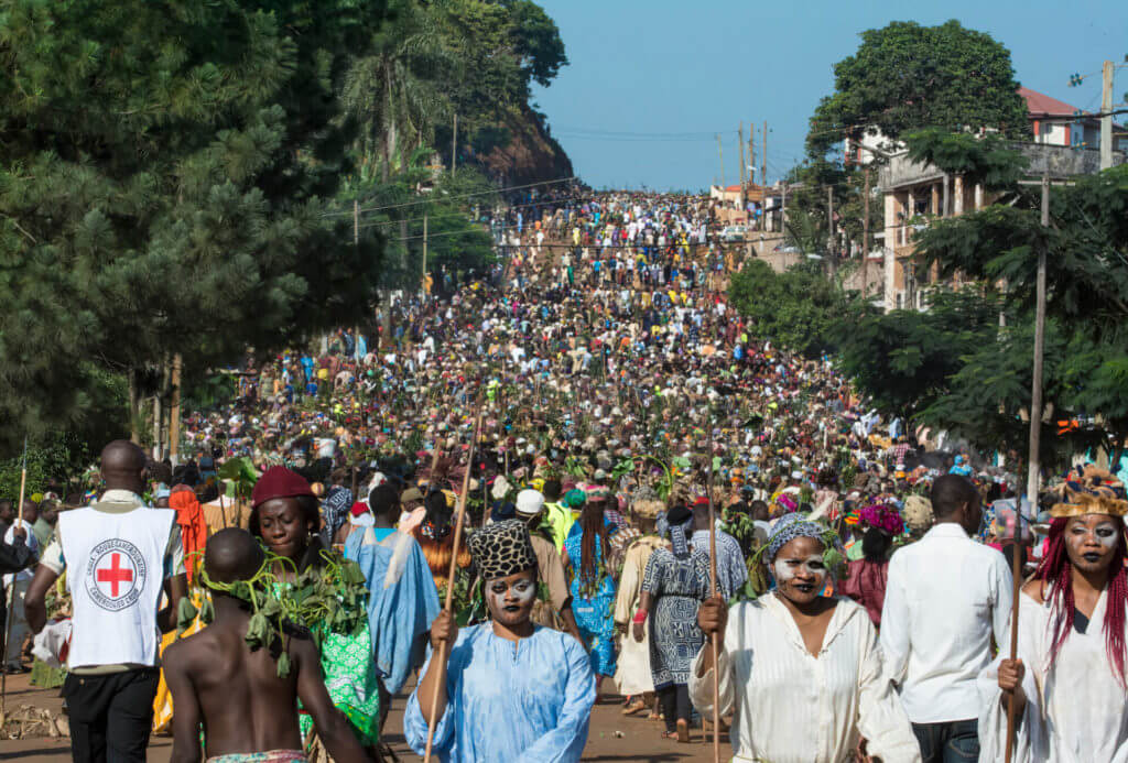 Ngoun Festival Procession, Cameroon