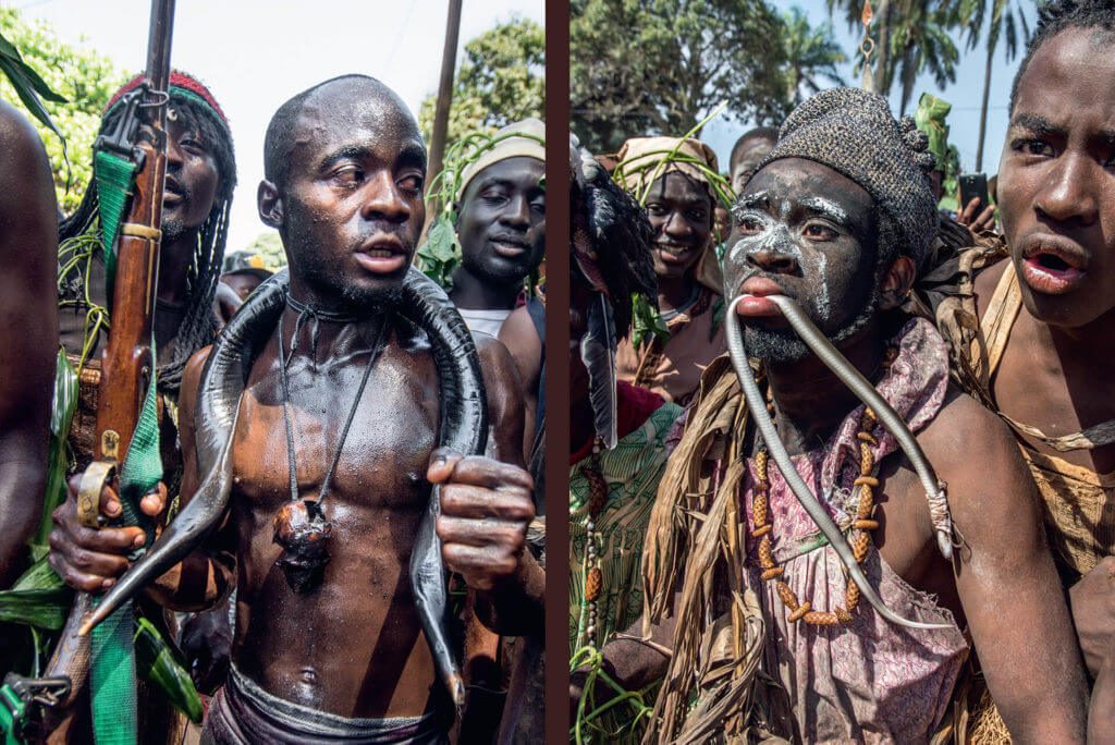 Fetish Warriors at the Ngoun Festival, Cameroon