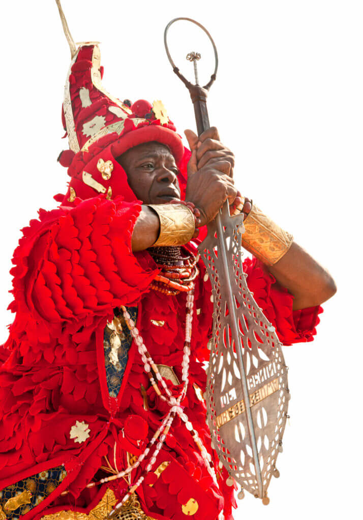 Senior Chief at Igue Ceremony, Nigeria