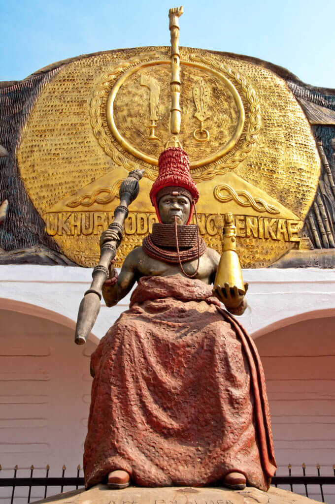 Statue of High Priest, Benin City, Nigeria