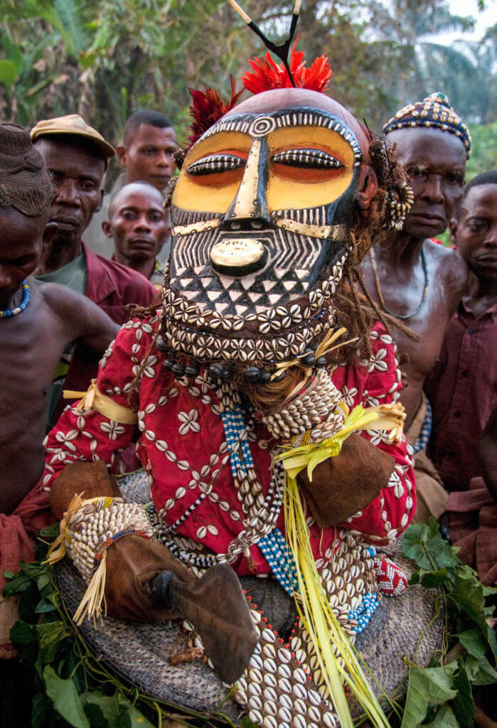 Kuba Bongo Mask, DR Congo