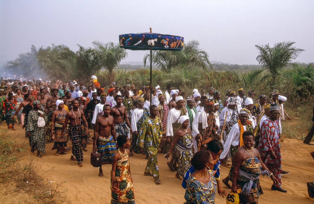 Arrival of the Voodoo KIng, Benin