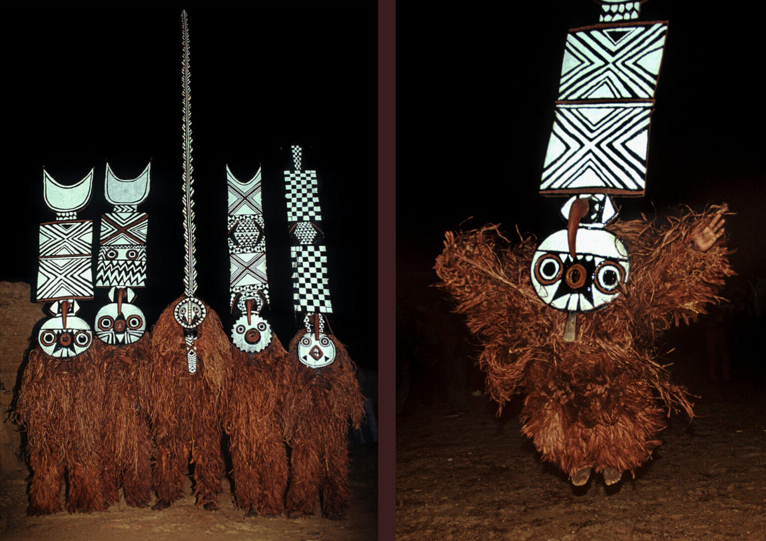 Africa Online Museum » Burkina Faso » Bobo & Bwa Masks