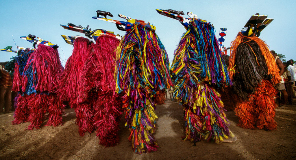Parade of Bobo Funeral Masks, Burkina Faso