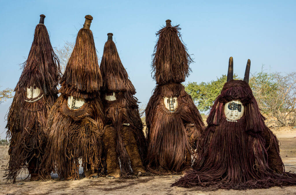 Boulsa Mossi Wan Zega Masks, Burkina Faso