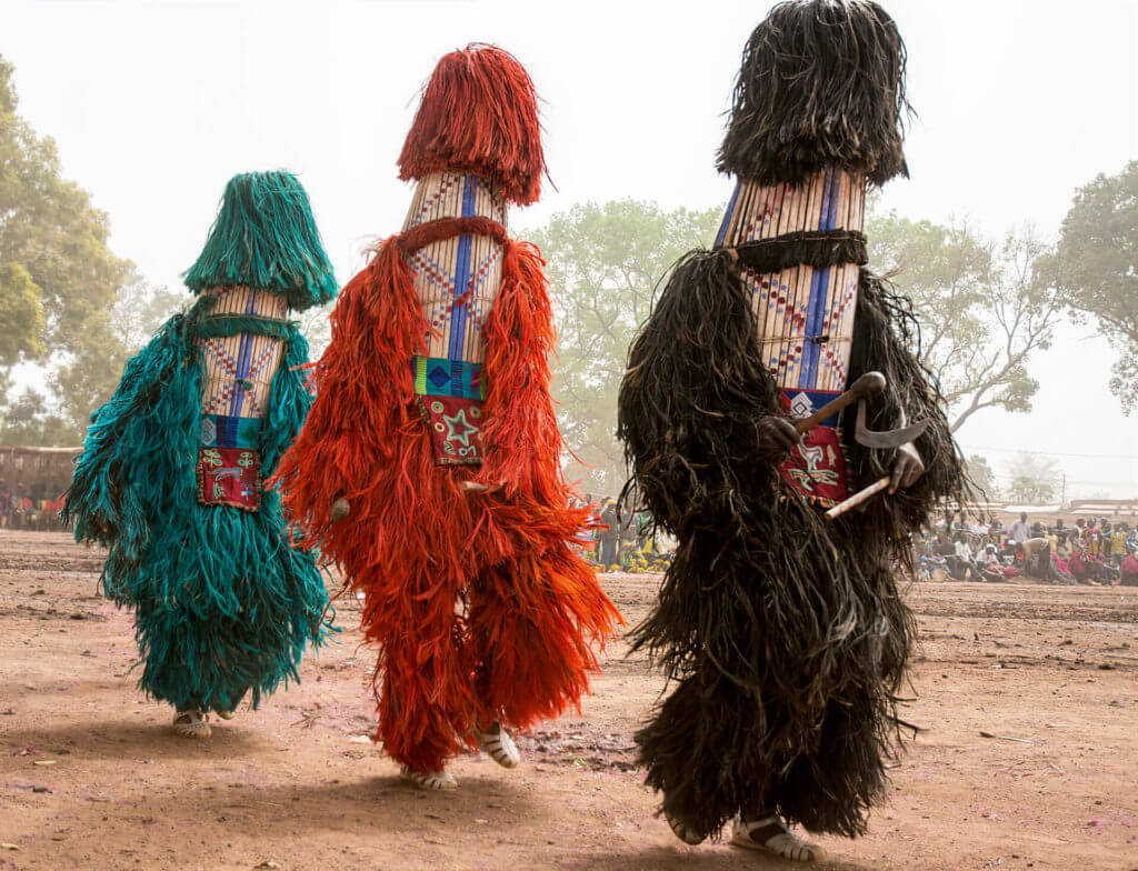 Balavé Millet Stalk Masks, Burkina Faso