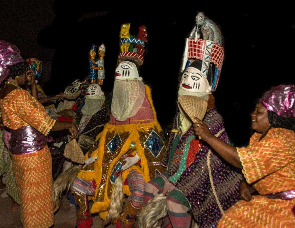 Women Paying Homage to Gelede Masks, Benin/Nigeria