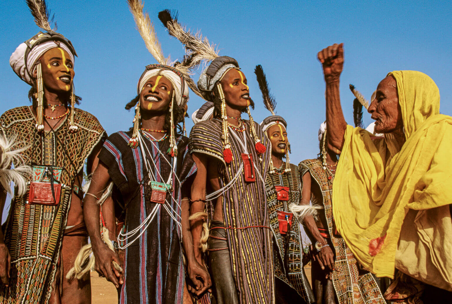 Africa Online Museum » Niger » Wodaabe Courtship » Photos