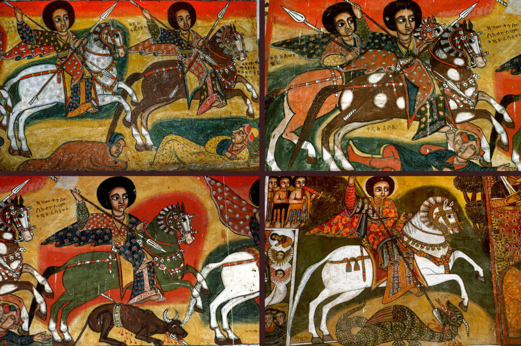 Equestrian Saints