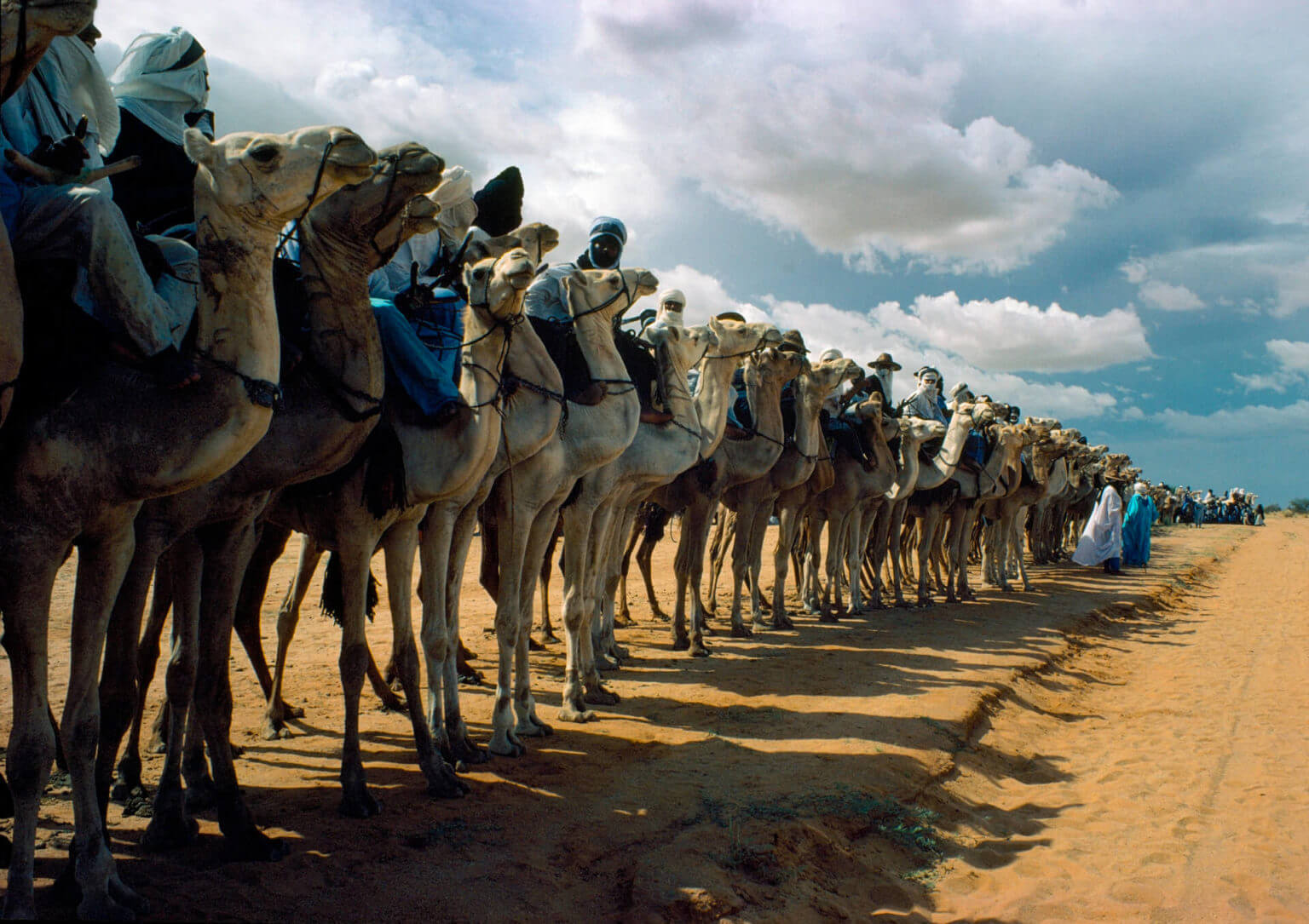 Africa Online Museum » Niger » Tuareg Wedding And Bianou Celebration