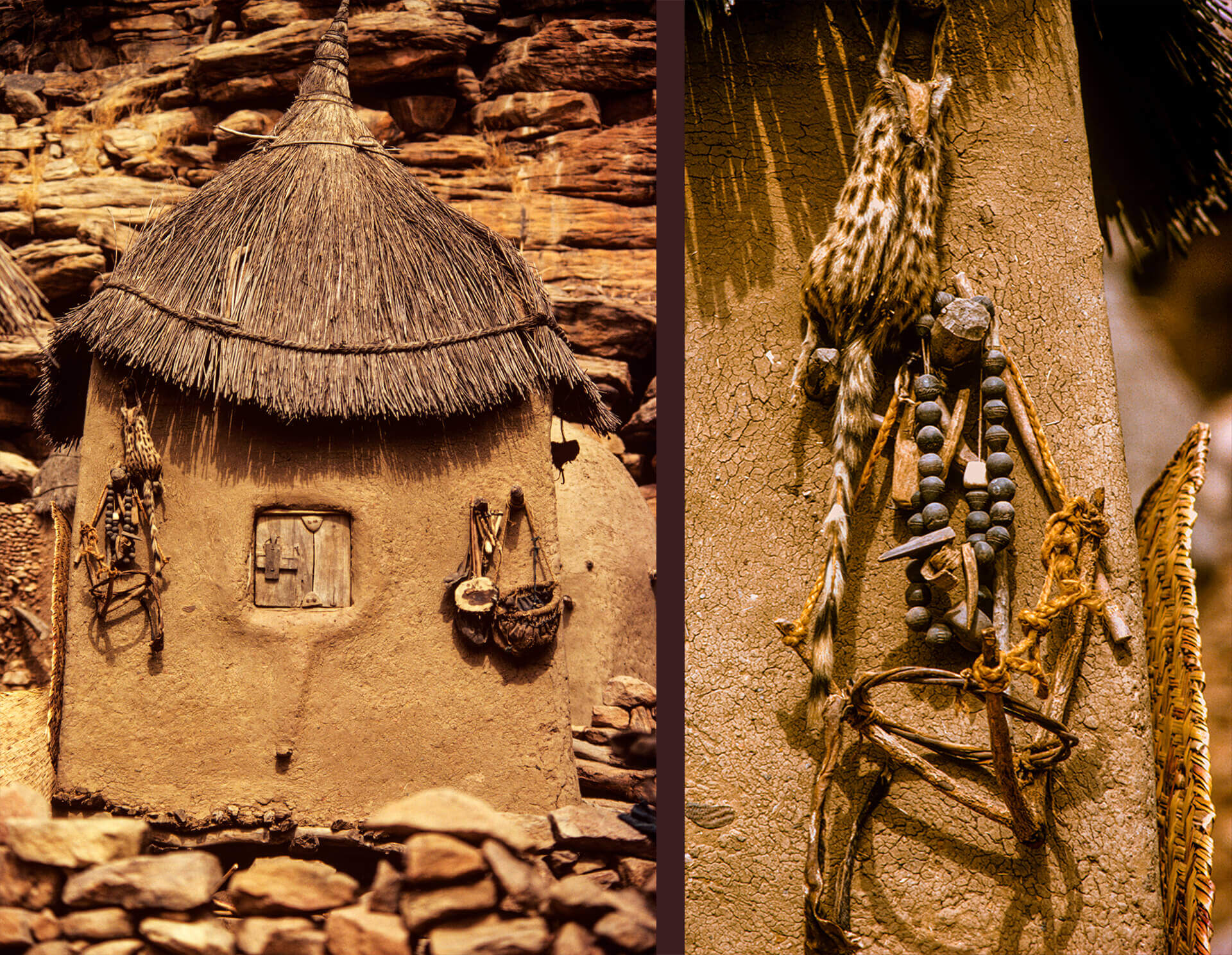 Africa Online Museum » Mali » Dogon Dama Funeral