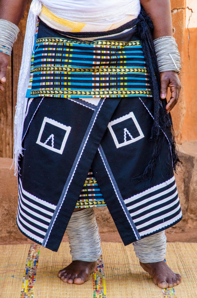 Appliquéd Minwenda Skirt