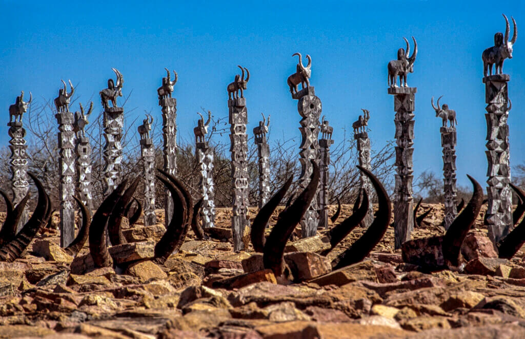 Horns and Grave
Markers