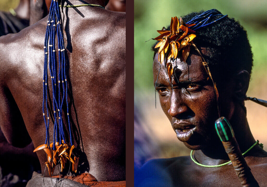 Blue Beads and
Beetle Wings