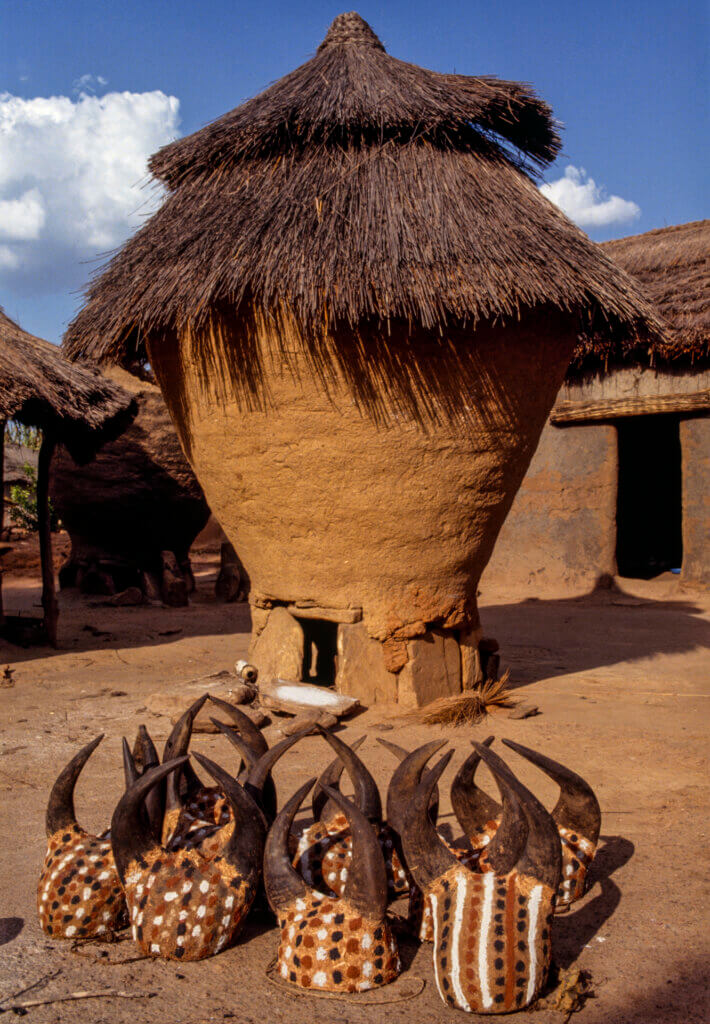 Buffalo Horn Helmets